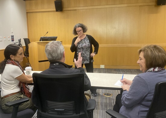 Professor Pam Bedore’s Modern Detective Fiction students learn about the building blocks of a compelling narrative.