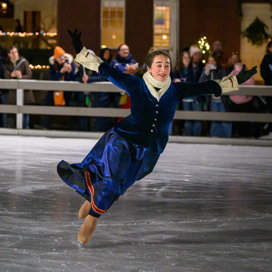 Emma Clark from Rochester glides into the season