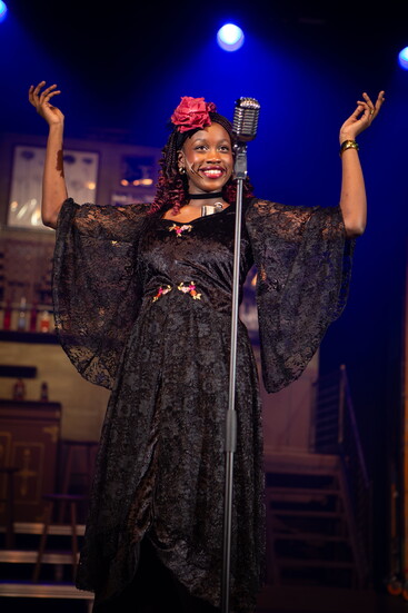 Mar Snedaker as Persphone in last year’s musical, "Hadestown: Teen Edition." 