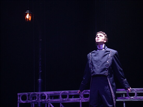 Drew Hackney as Javert in the 2003 production of "Les Miserables: High School Edition."  