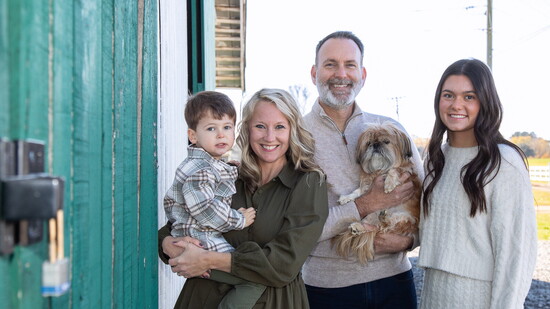 The Sharp Family/Photo by Three Wishes Photography  