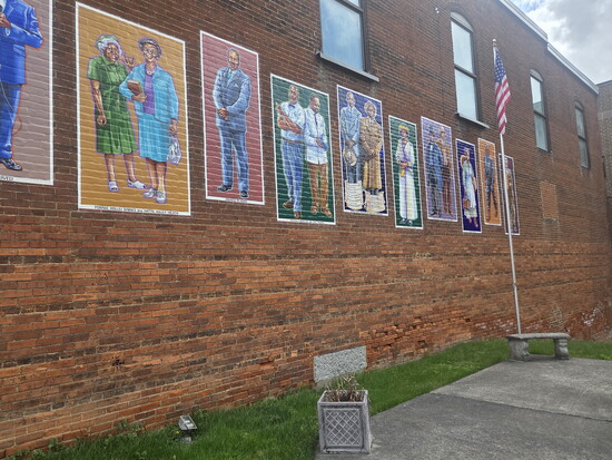 Mural on Main Street in Tazewell. Photo Credit: Jennifer Waldera