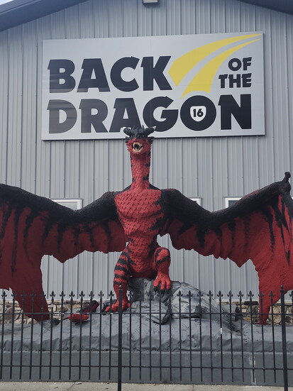 Back of the Dragon Brewery. Photo Credit: Trevor Joppich