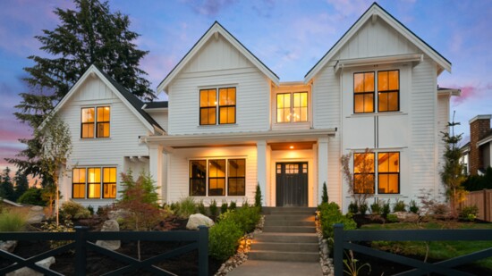 Modern Farmhouse: Eye popping white exterior captures quaintness of a bygone era with the touches of modern finishes and amenities. 