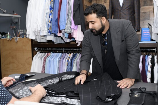 Rohit Mahbubani is a second-generation haberdasher at The Wardrobe.