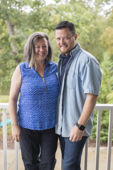 Janice and Nathan Woods love to see people's faces light up when they see how beautiful and unique the different pen designs are in wood. 