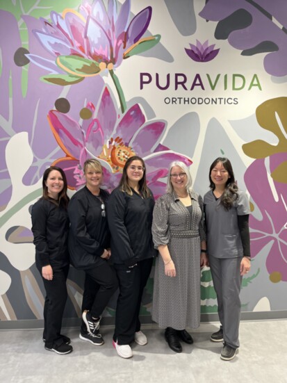 Dr. Alisa Madson (right) and team members.