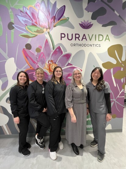 Dr. Alisa Madson (right) and team members.
