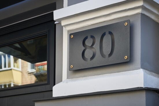 New house numbers add curb appeal
