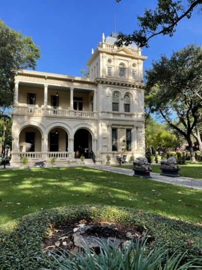 Villa Finale Museum and Gardens was originally a private mansion in the wealthy German King William neighborhood. (Photo by Elaine Warner)