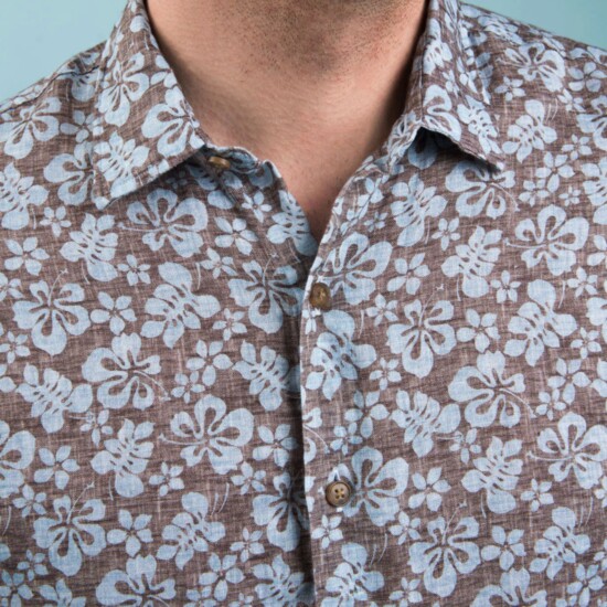 Flower Power – A comfy, casual lightweight shirt from Mr. Tux Lake Zurich. $$ 