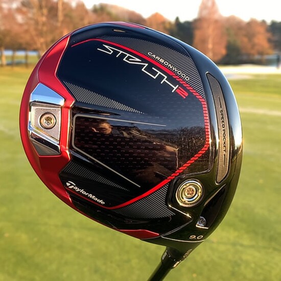 Taylormade Stealth 2 Driver - Take to the course (or simulator) with the newest carbon twist-face technology. X-Golf Kildeer. $$$$