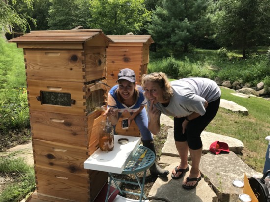 Something Sweet: Honey and bees wax products from local hives; $12 for a one-pound jar; shipping available: HoneyLakeBeeCompany.com