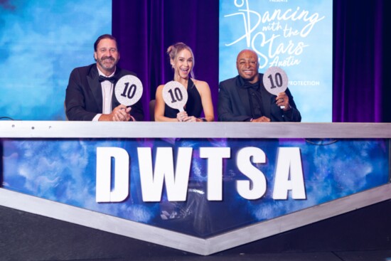 Judges and Jeff Jumonville, Becca Tobin and J.R. Martinez 