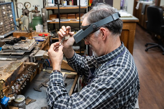 Master Bench Jeweler Keith Stewart