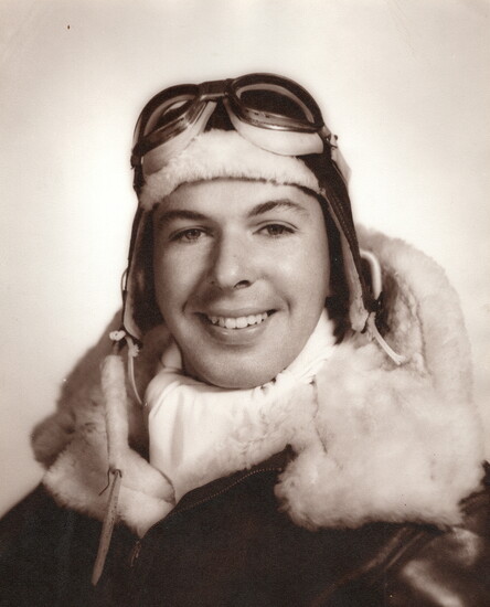 Fred Danenberg while in the Air Force