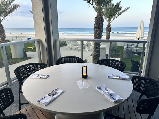 Romantic Outdoor Dining at Cast & Crew