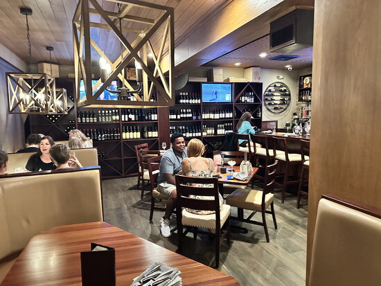 A wide selection of wines for pairing with your dinner at SoNapa