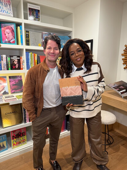 Nate with Oprah 