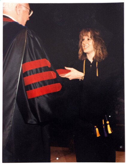 Jennie's university graduation