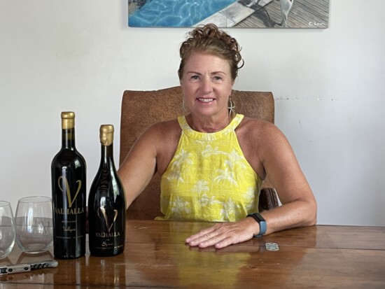 Debra Vascik at her home in Cayman Brac