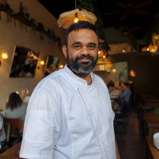 Rollick Paul, chef at Fork & Vine Social