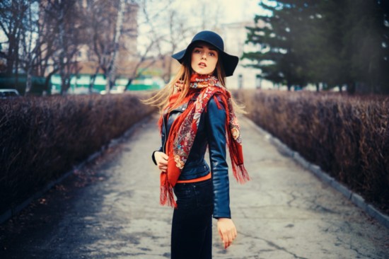 Scarves and sporty jackets are all the rage this fall and winter.
