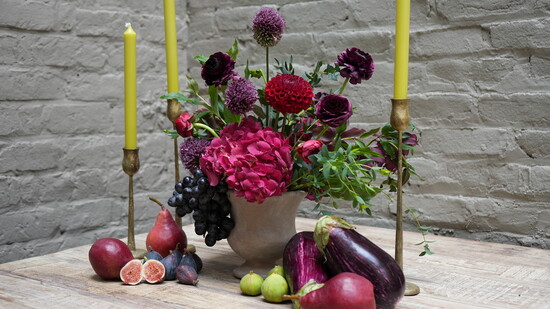 Autumn tablescape. Photo Credit: James Lisowski