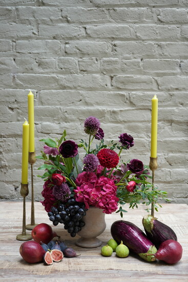 Autumn tablescape. Photo Credit: James Lisowski