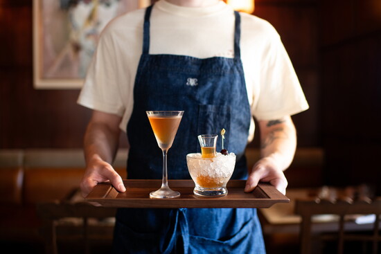 The cocktail program was created by Zak Kellum of RVR
