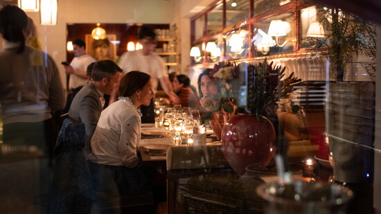 The Mulberry’s bustling dining room