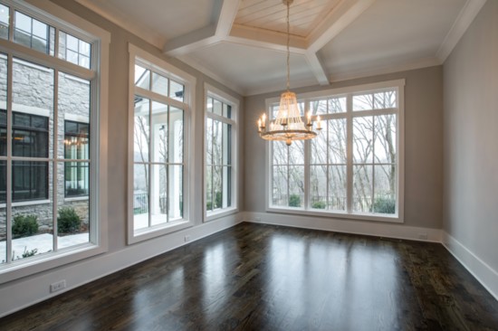 Accent wood ceiling