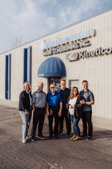 Local and family-owned, the family at Haferman Water Conditioning. Photography by Shea Jurgensen