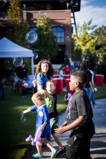 Fun in the Kid's Zone at 'A Taste of Chamblee.'