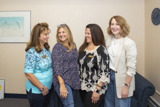 From left to right: Gale Spoto, Lisa MacClements,  Janelle Larghi, and Ally Stevenson 