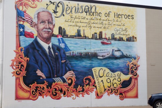 Downtown Denison mural