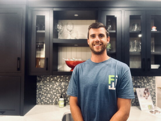 Co-owner of Fine Wood Interiors, Ryan Throop