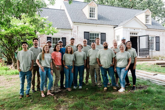 Pam (center) leads a team of skilled, collaborative professionals.