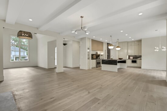 The open concept remains popular in new homes.