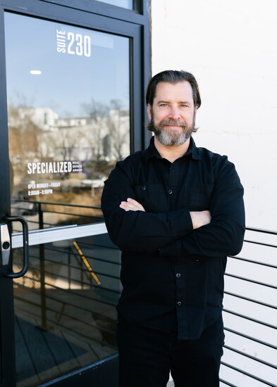 Jeremy Hudson Fayetteville real estate developer and visionary behind Eco-Modern Flats, championing smart growth in Northwest Arkansas.