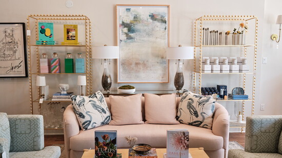 Edwards Interiors' shop at Villagio Town Center; G. Nichols Photography
