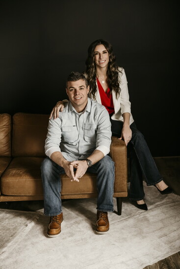 Greg and Katie Frazell, owners of G. Lee Homes