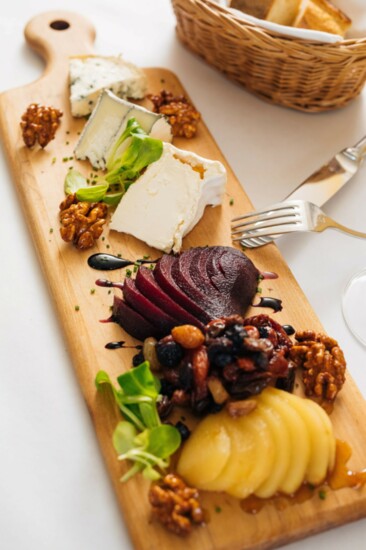 A beautiful board from Bistro Jeanty. Photo courtesy Yountville Chamber of Commerce.