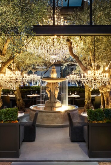 The RH Yountville Restaurant. Photo courtesy RH Yountville.