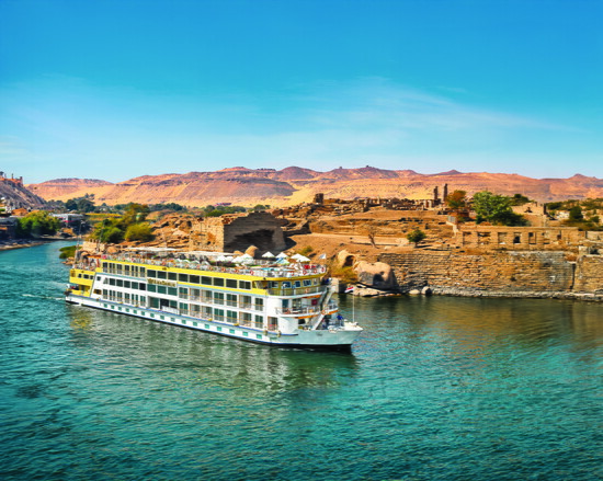The Secrets of Egypt & the Nile package included a luxurious, seven-night roundtrip Luxor Nile River Cruise via AmaWaterways. (Photo courtesy Prime Time Travel)