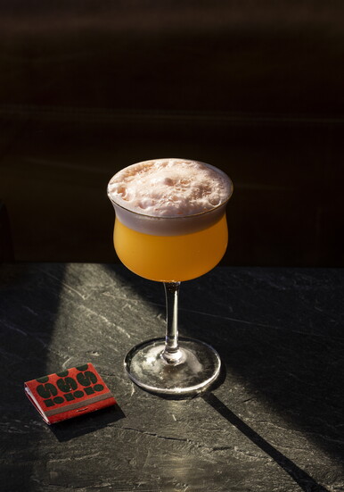 Hypsi serves cocktails, Italian style aperitivo, and tableside mozzarella in a setting inspired by prohibition era clubs.