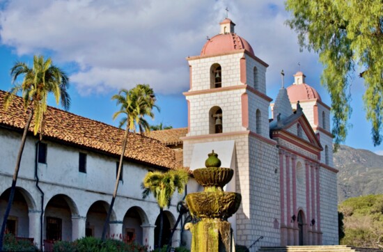 Old Mission Santa Barbara. Photo by Jay Sinclair, Courtesy of Visit Santa Barbara