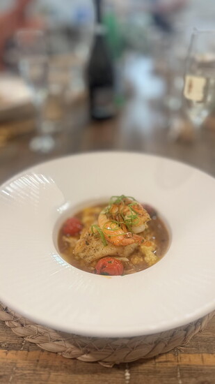 One of the many fresh Florida seafood choices.