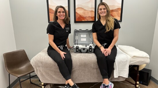 Kristie Geitner and Jessie Kennell, co-owners of Journey Health + Wellness center in Greenwood.