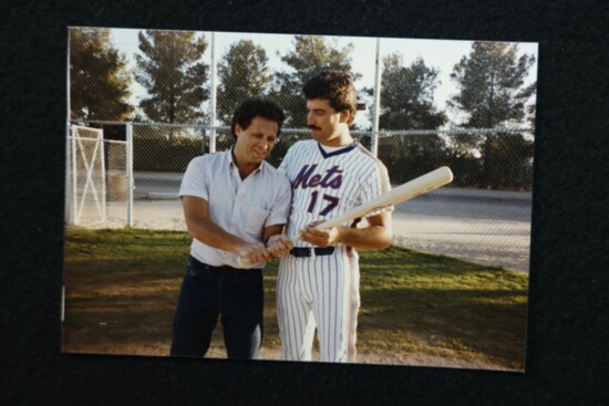 Even NY Met Keith Hernandez got some advice from the crew